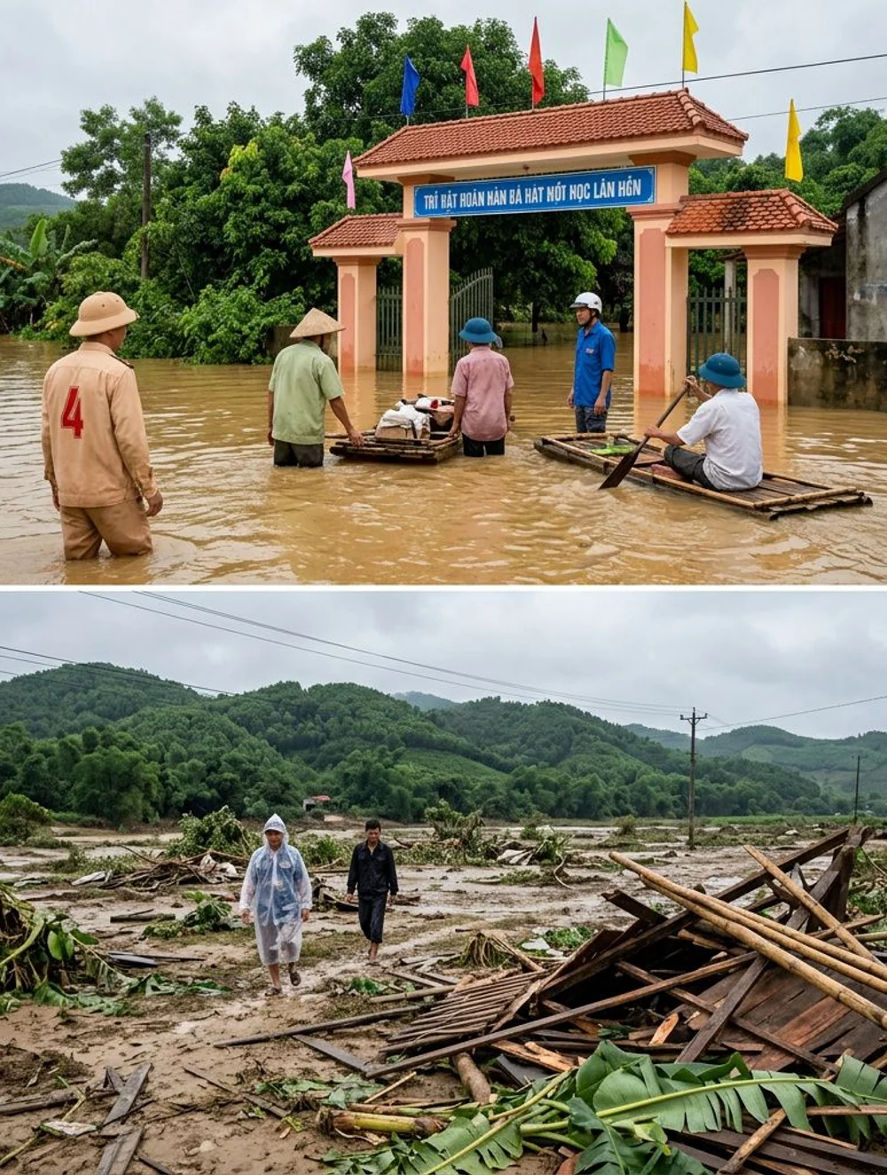 Mua bảo hiểm sức khỏe tại Nghệ An ở đâu? 3 Mưa lớn gây thiệt hại nặng nề về người tại Nghệ An