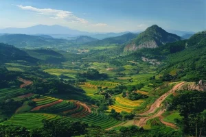 Mai Chau Valley, Hoa Binh province, VietNam