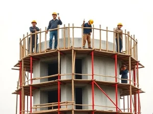 Môi trường lao động xây dựng tiềm ẩn nhiều nguy cơ tai nạn