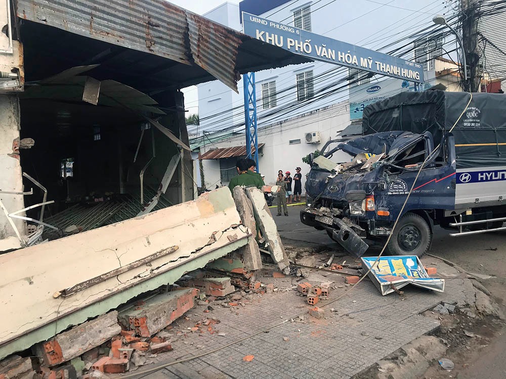 Một tai nạn tại Tiền Giang