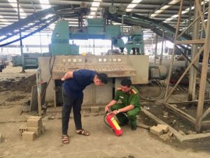 kiểm tra công tác PCCC ATLĐ tại các nhà máy