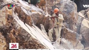 nguy hiểm rình rập tại các khu khai thác đá Hà Nam