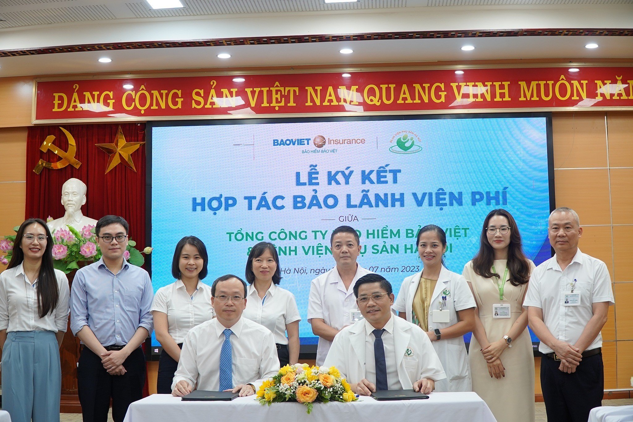Lế ký kết hợp tác bảo lãnh viện phí