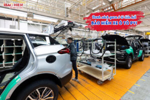 Danh sách gara liên kết bảo hiểm xe ô tô PVI