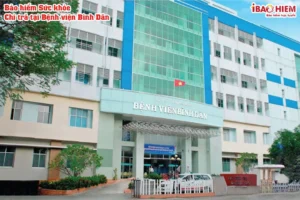 Bảo hiểm sức khỏe chi trả tại Bệnh viện Bình Dân