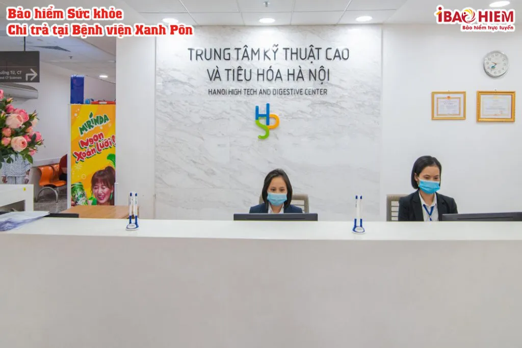 Bảo hiểm sức khỏe chi trả tại Bệnh viện Xanh Pôn
