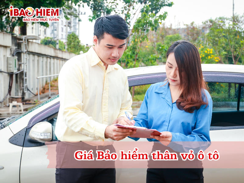 Giá Bảo hiểm thân vỏ ô tô