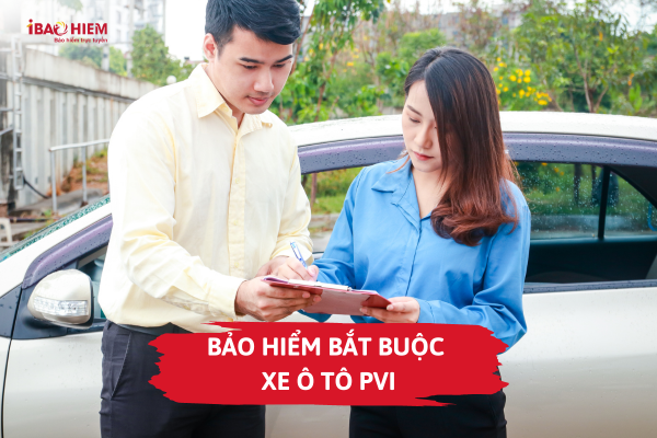 Bảo hiểm bắt buộc xe ô tô PVI