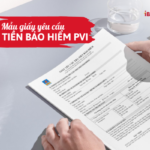 Mẫu giấy yêu cầu trả tiền bảo hiểm PVI