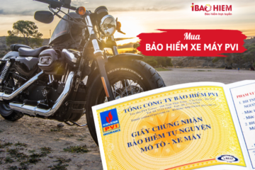 Mua bảo hiểm xe máy PVI