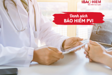 Danh sách bảo hiểm PVI
