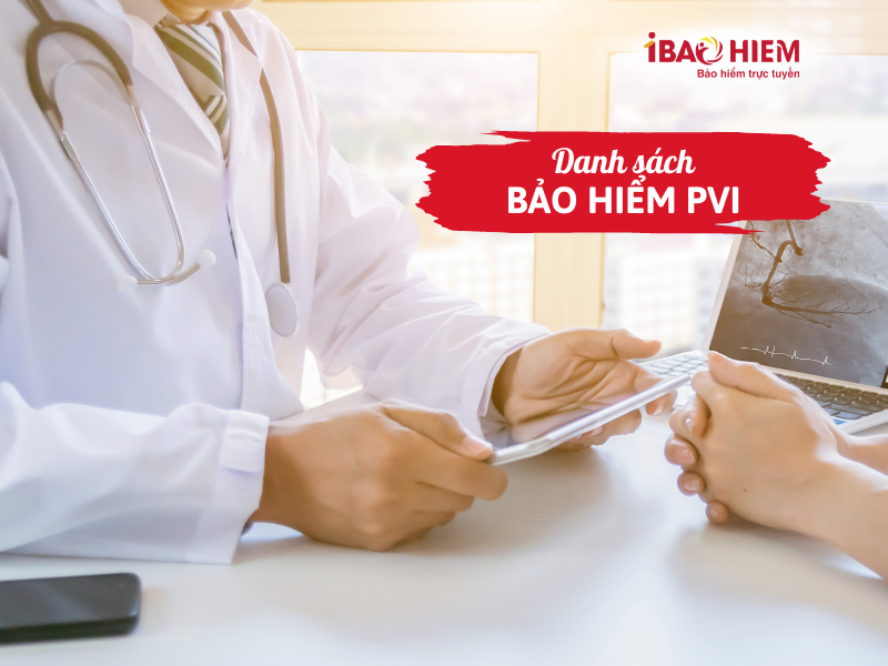 Danh sách bảo hiểm PVI