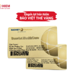 Quyền lợi bảo hiểm bảo việt thẻ vàng