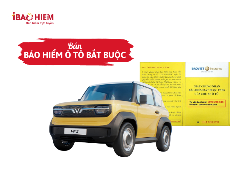 Bán bảo hiểm ô tô bắt buộc