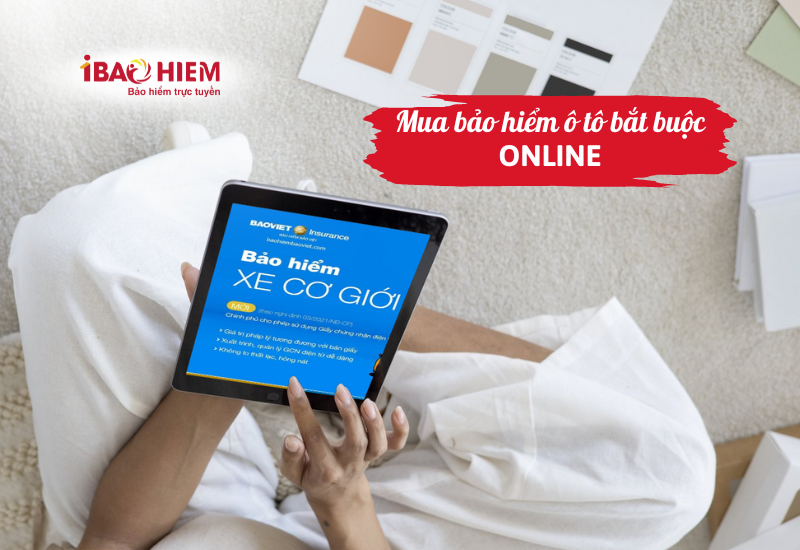 Mua bảo hiểm ô tô bắt buộc online
