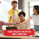 Tuyển Cộng tác viên/Đại lý bảo hiểm BIC