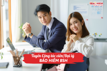 Tuyển Cộng tác viên/Đại lý bảo hiểm BSH