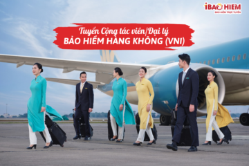 Tuyển Cộng tác viên/Đại lý bảo hiểm Hàng Không (VNI)