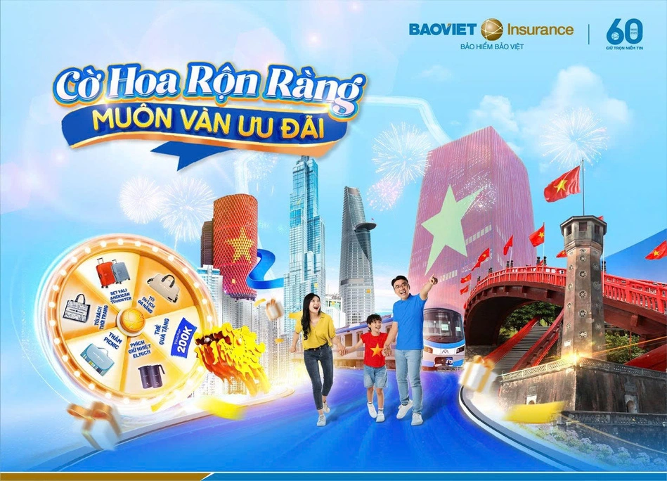 Chương trình khuyến mại đặc biệt “Cờ hoa rộn ràng – Muôn vàn ưu đãi”
