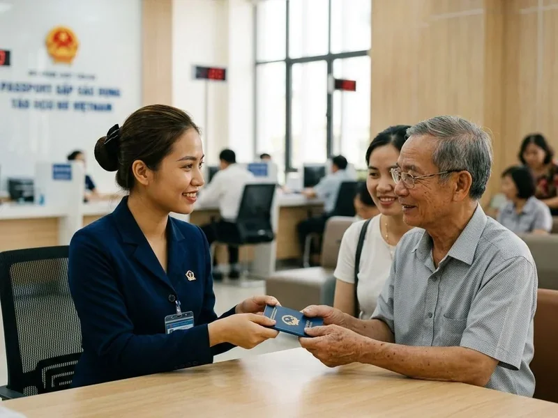 Dịch vụ công làm hộ chiếu