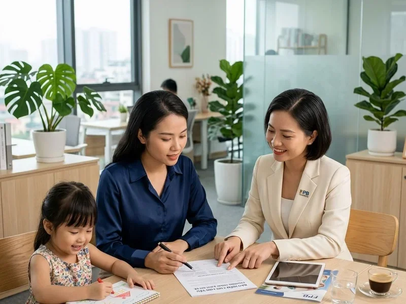 Mua Bảo hiểm cho con
