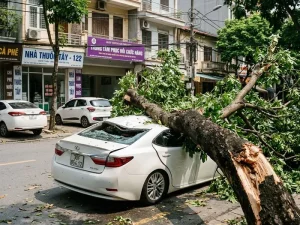 Bảo hiểm thân vỏ ô tô giá bao nhiêu? 1 Tai họa bất khả kháng do thiên nhiên