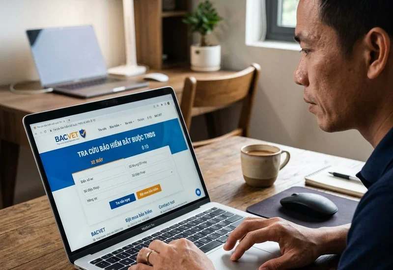 Cách tra cứu bảo hiểm xe máy 5 Tra cứu bảo hiểm xe máy