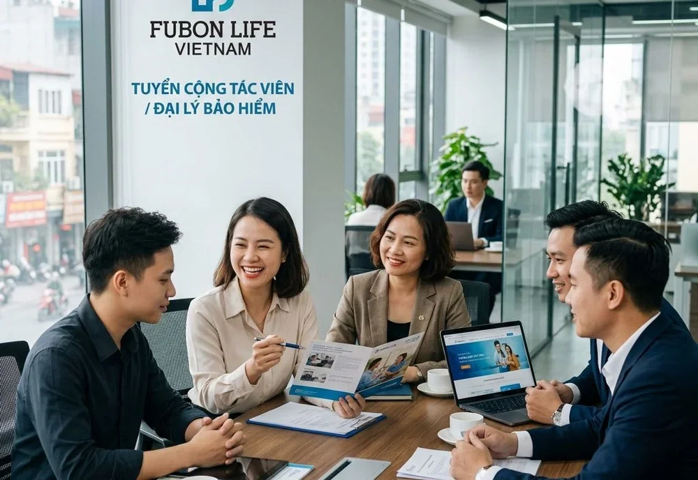 Tuyển Cộng tác viên/Đại lý bảo hiểm Fubon Việt Nam